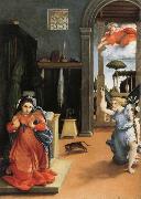 Annunciation, Lorenzo Lotto